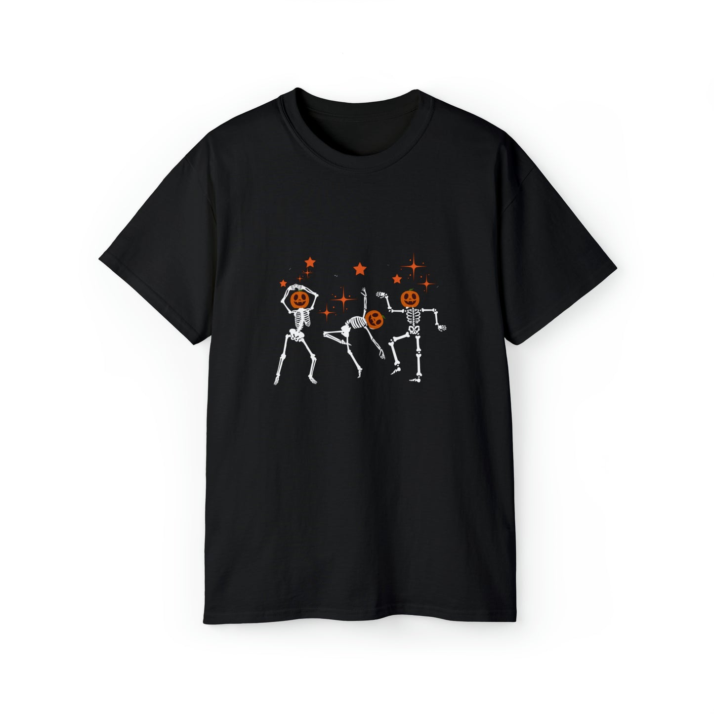 Dancing Skeleton Pumpkin T-shirt