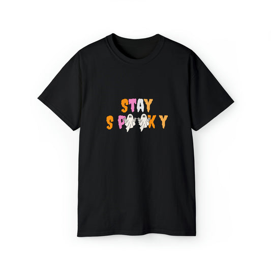 Stay Spooky Ghost T-shirt | Unisex Ultra Cotton Tee