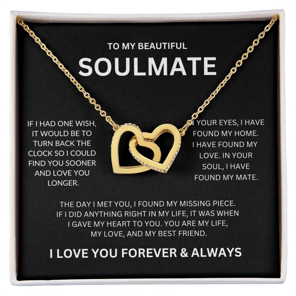 Soulmate - Interlocking Hearts Necklace