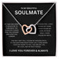 Soulmate - Interlocking Hearts Necklace