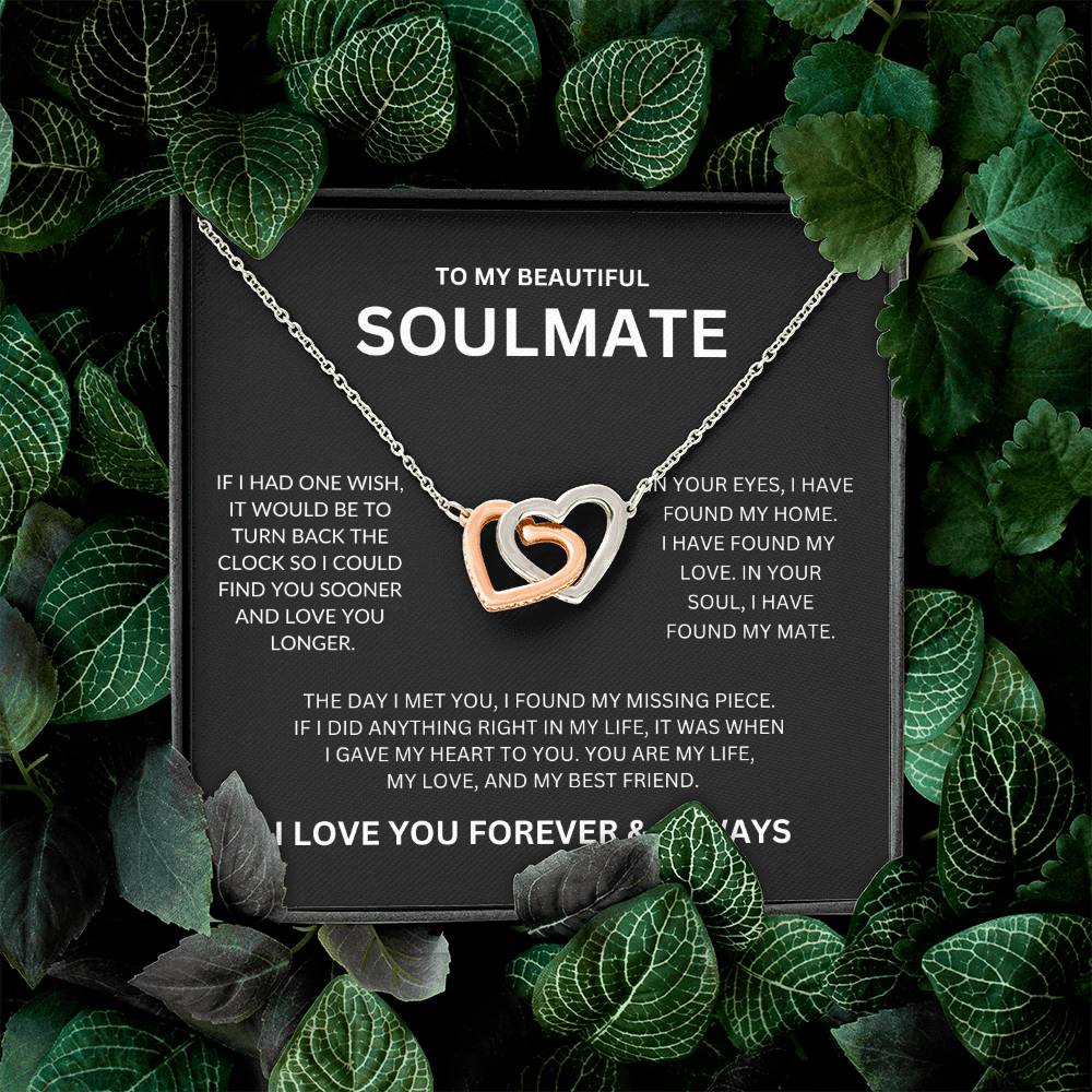 Soulmate - Interlocking Hearts Necklace