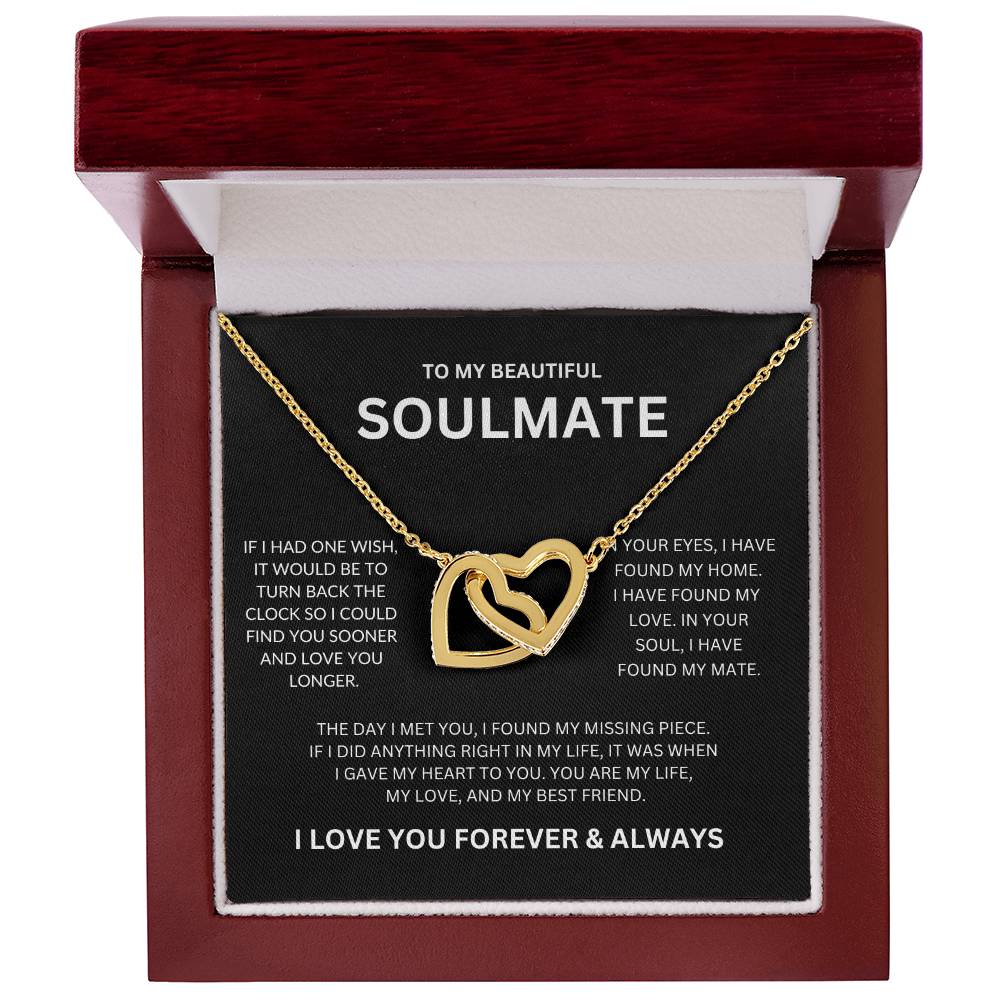 Soulmate - Interlocking Hearts Necklace