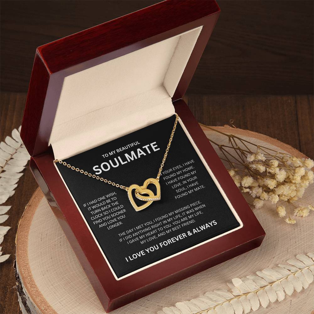 Soulmate - Interlocking Hearts Necklace